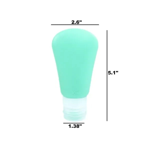 90ML Silicone Travel Bottle for Toiletry Shampoo Container