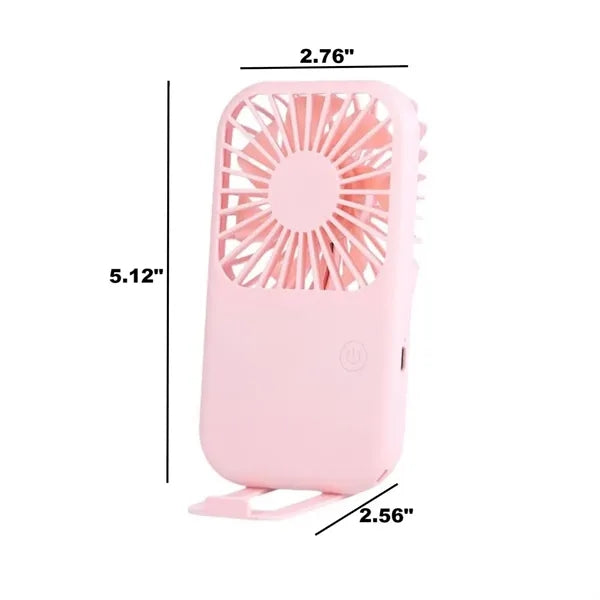 USB Rechargeable Handheld Mini Fan Pocket Portable