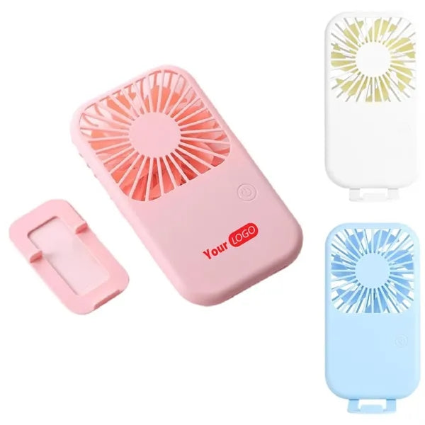 USB Rechargeable Handheld Mini Fan Pocket Portable