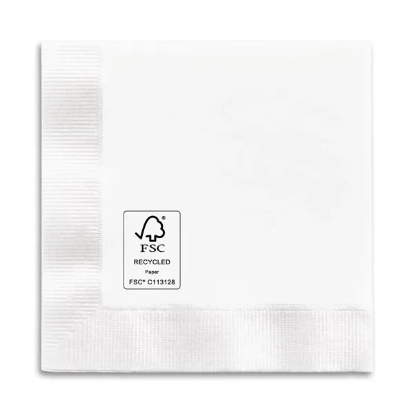 1-Ply White Luncheon Napkin, FSC Certified - High Line