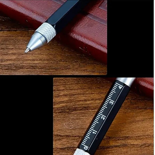Multi-Function Keychain Six functions Tool Pen