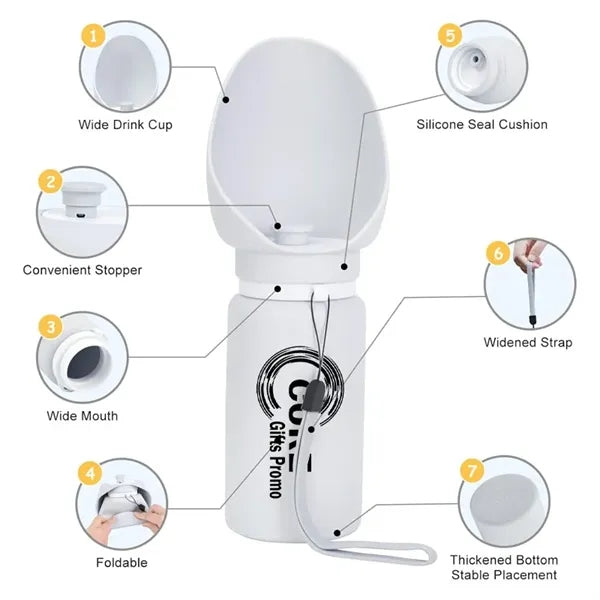 Portable Foldable Walking Dog Drinking Cup