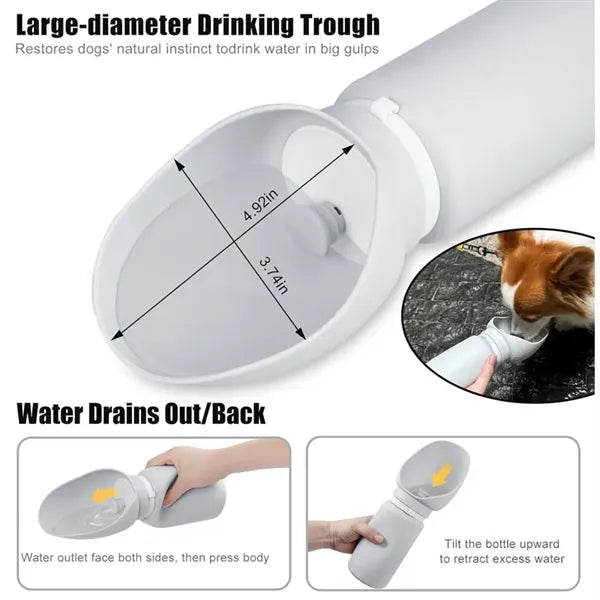 Portable Foldable Walking Dog Drinking Cup