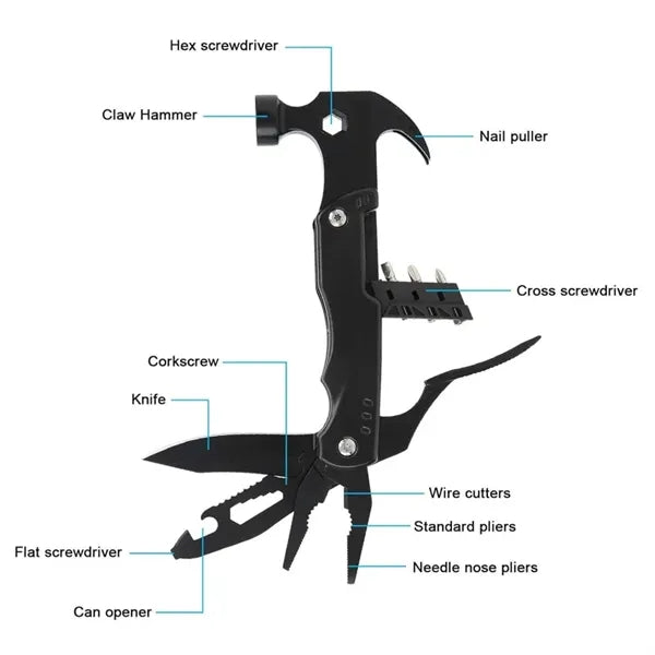 14 In 1 Multifunctional Foldable Hammer