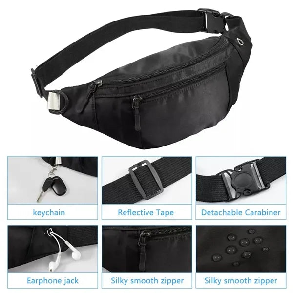 Large Capacity Crossbody Fanny Pack