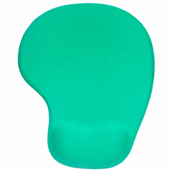 Rubber Mouse Pad With Wrist Support & Anti-Slip Base