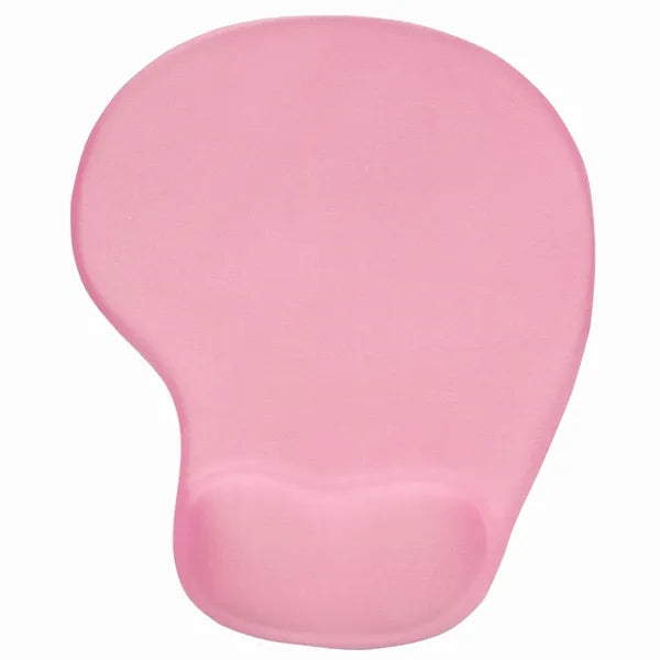 Rubber Mouse Pad With Wrist Support & Anti-Slip Base