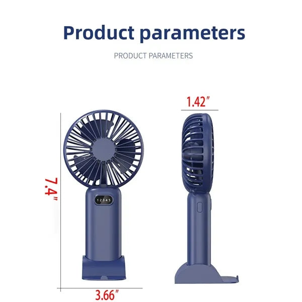Portable Rechargeable Travel Camping Fan