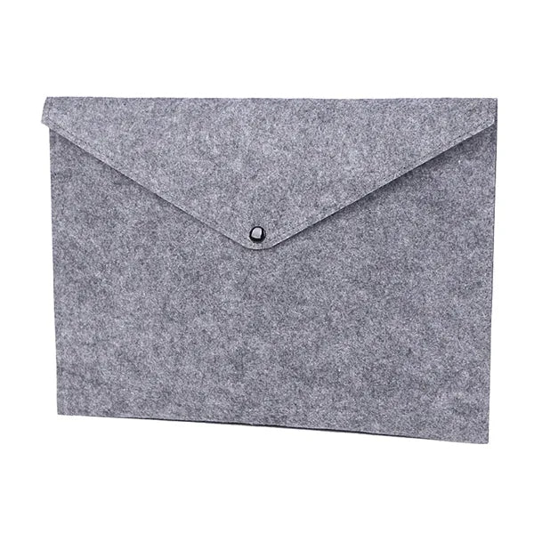 Felt Document Folders with Snap Button