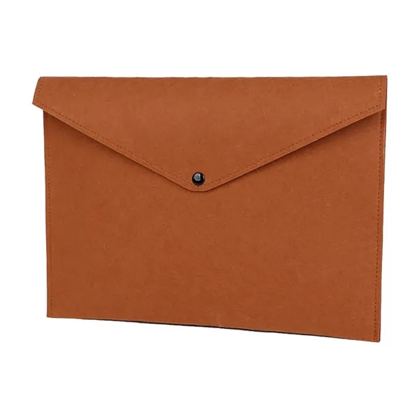 Felt Document Folders with Snap Button
