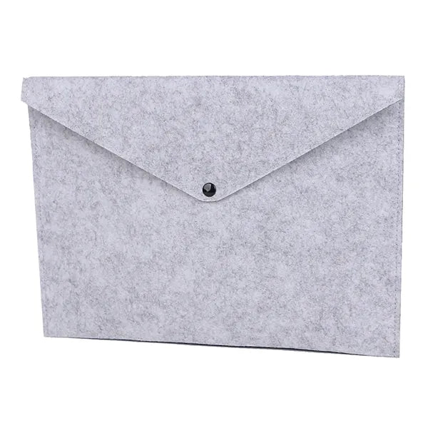Felt Document Folders with Snap Button