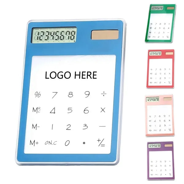 Solar Transparent Calculator Eco Business Gifts