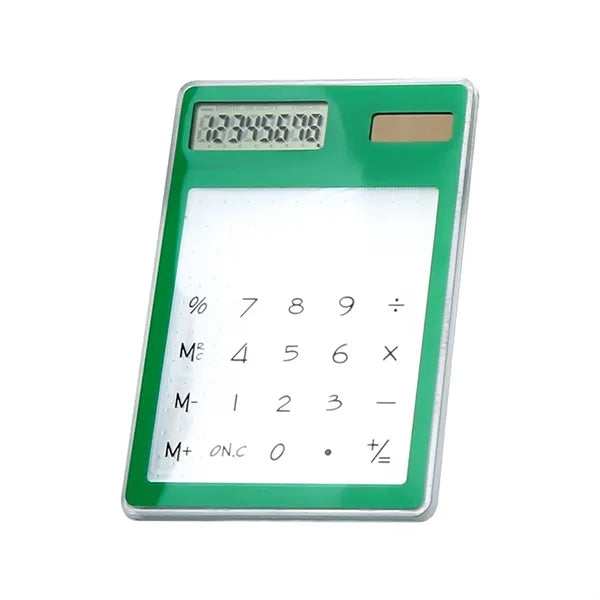 Solar Transparent Calculator Eco Business Gifts