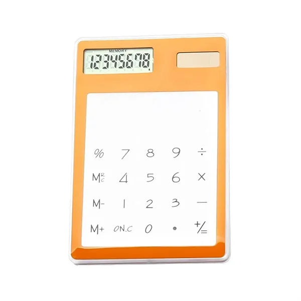 Solar Transparent Calculator Eco Business Gifts