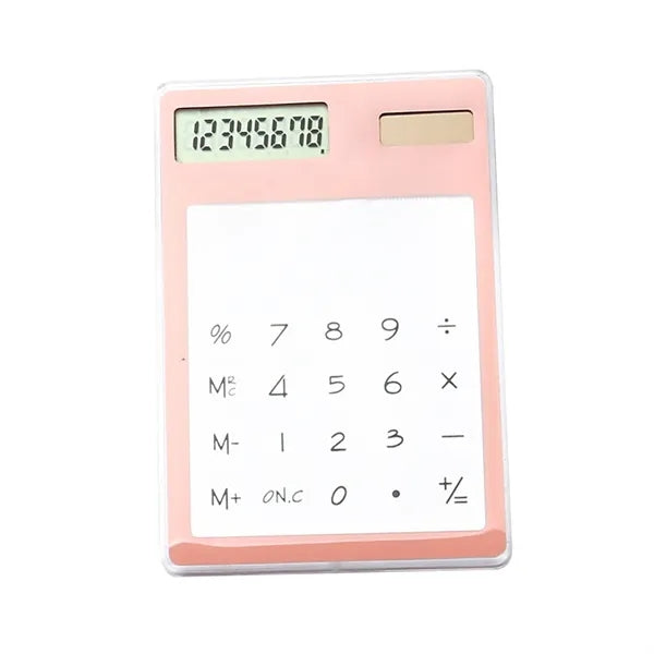 Solar Transparent Calculator Eco Business Gifts
