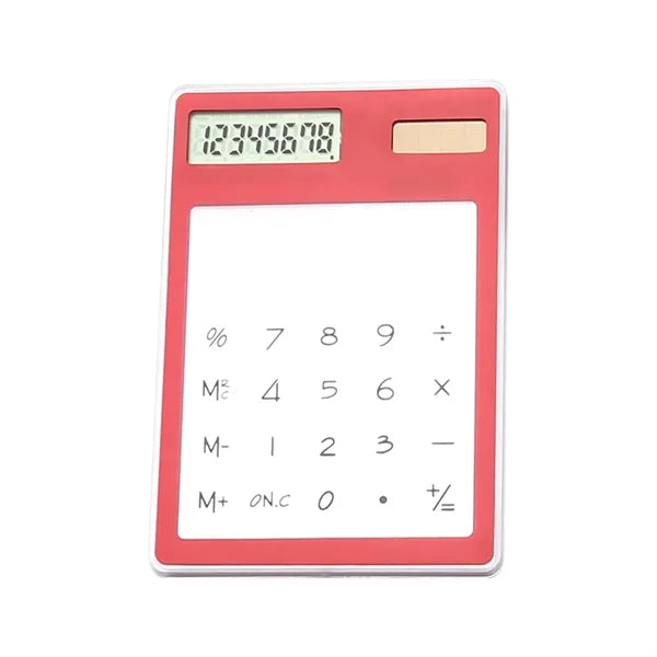 Solar Transparent Calculator Eco Business Gifts