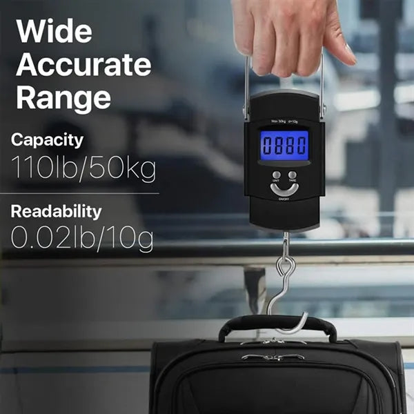110lb Digital Luggage Scale Portable Travel Supplies