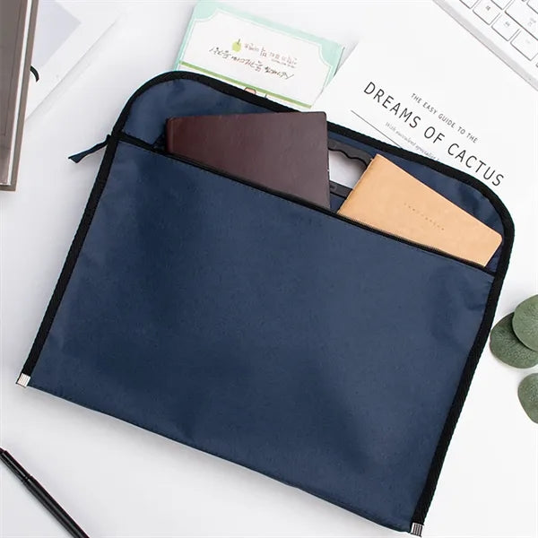 Oxford Top-Handle document folder with Sleek Design