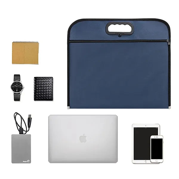 Oxford Top-Handle document folder with Sleek Design