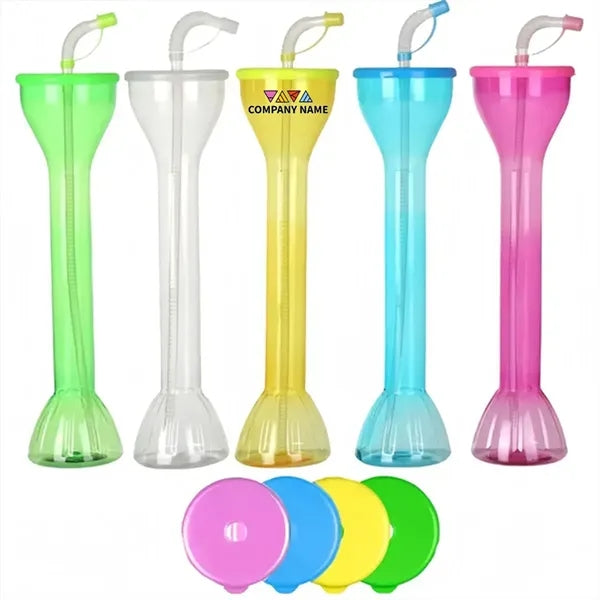 BPA Free Plastic Dumbbell 20oz bottles