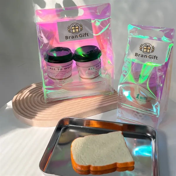 Clear Iridescent PVC Handbag