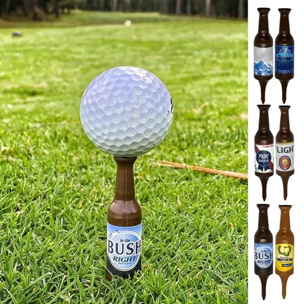 Creative Beer Bottle Golf Tees