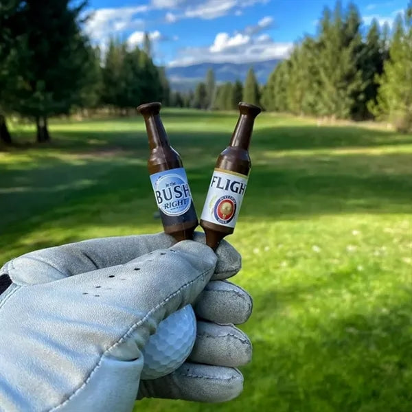 Creative Beer Bottle Golf Tees