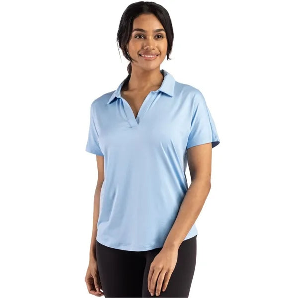 Cutter & Buck Coastline Recycled Double Peached Womens Do...
