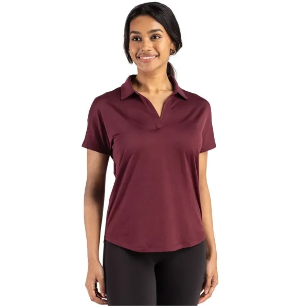 Cutter & Buck Coastline Recycled Double Peached Womens Do...