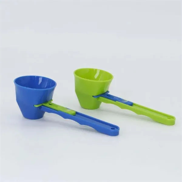 Spill Proof Portable Measuring Spoon Funnel with Scale