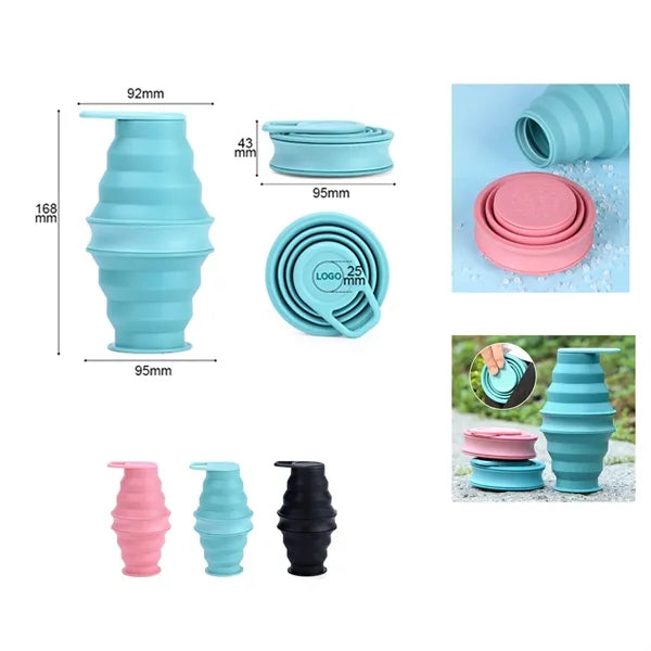 19 oz. Foldable Water Bottle