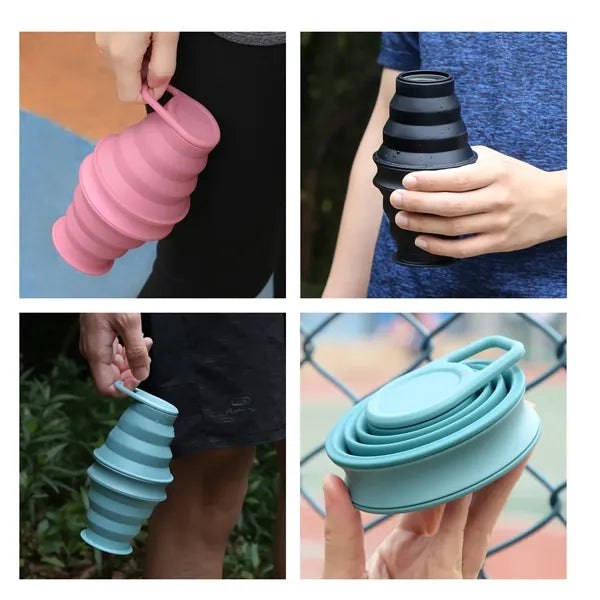 19 oz. Foldable Water Bottle