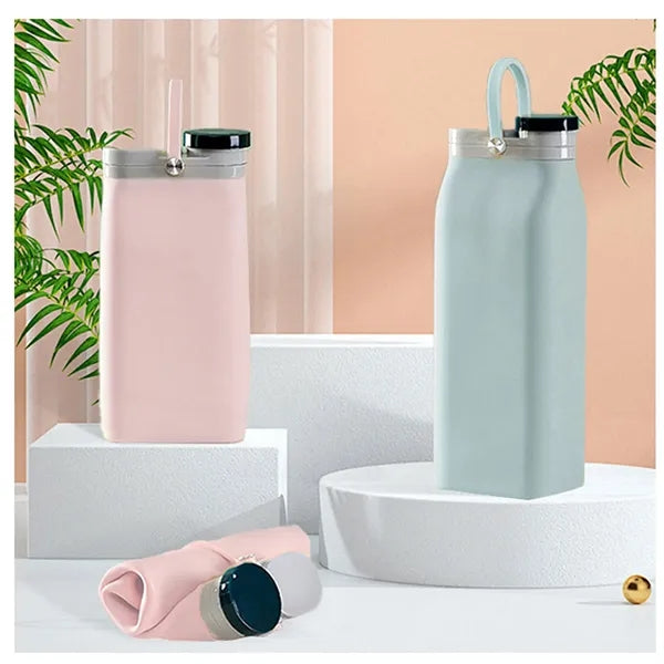 19 oz. Silicone Folding Sport Bottle