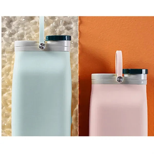 19 oz. Silicone Folding Sport Bottle
