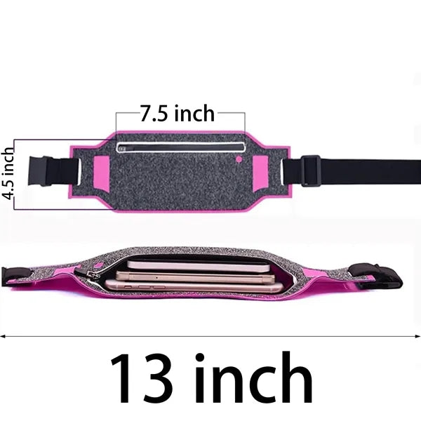 Unisex Ultra-thin Waterproof Running Waist Bag