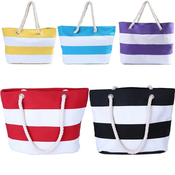 Canvas Hand-held Beach Bag