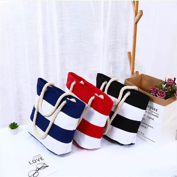 Canvas Hand-held Beach Bag