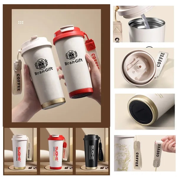 16 Oz. Vacuum Isulated Coffee Tumbler