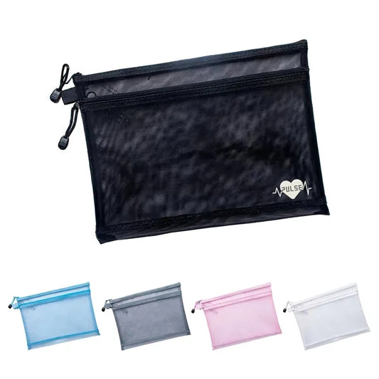 A4 Double-Layer Nylon File Folders