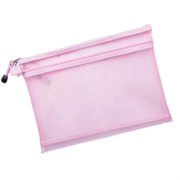 A4 Double-Layer Nylon File Folders