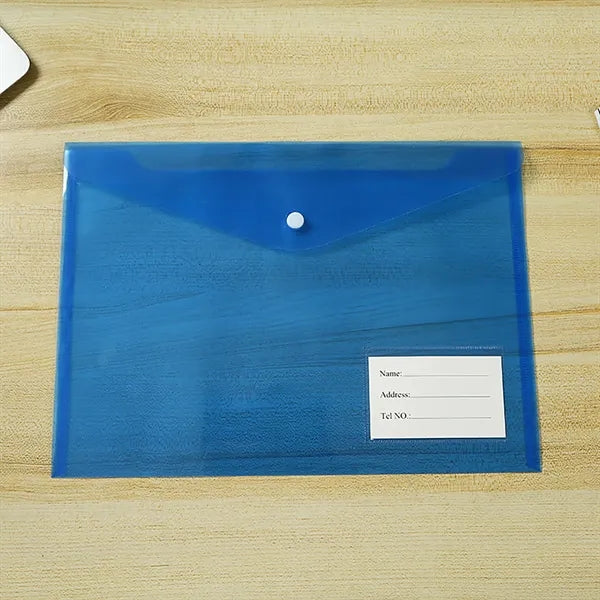 Transparent Plastic A4 Information Folder
