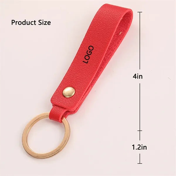 PU Leather Keychain