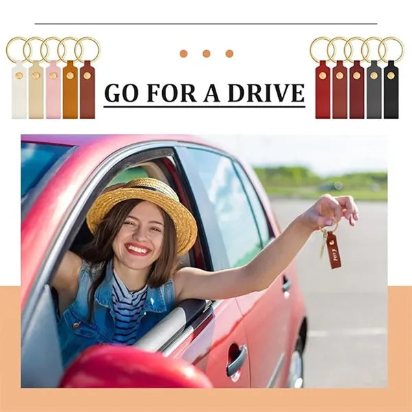 PU Leather Keychain