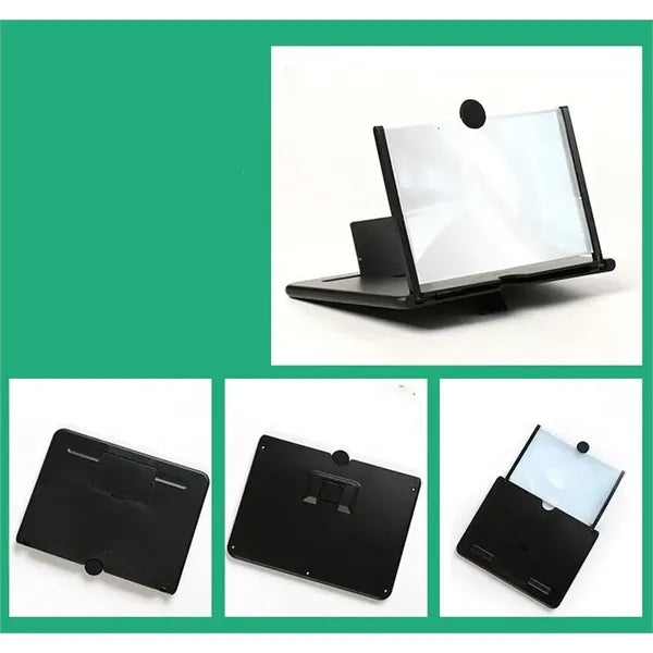 Mobile phone desktop stand screen amplifier
