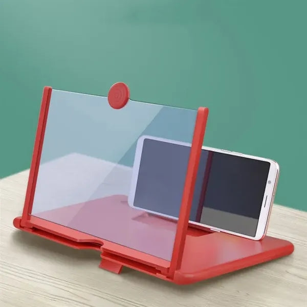 Mobile phone desktop stand screen amplifier