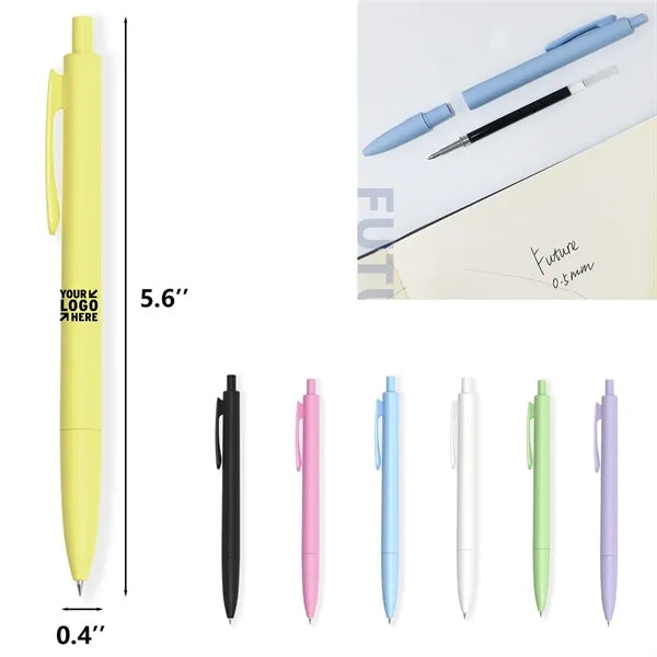 Macaron Color Retractable Gel Pen
