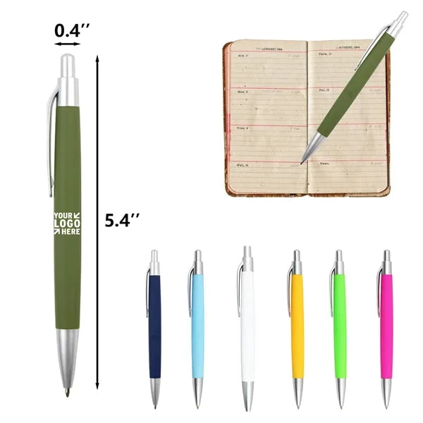 Vibrant Click-Action Ballpoint Pen