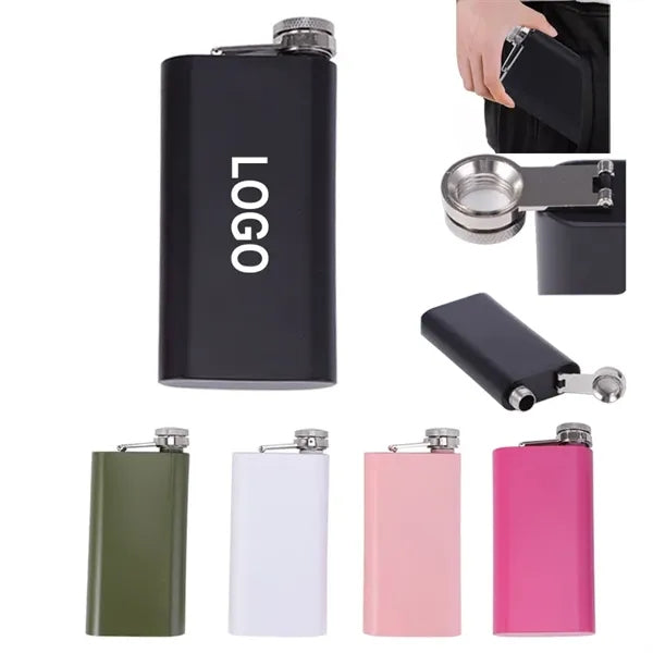 Portable Leak-Proof Stainless Steel Wine Bottle Hip Flask
