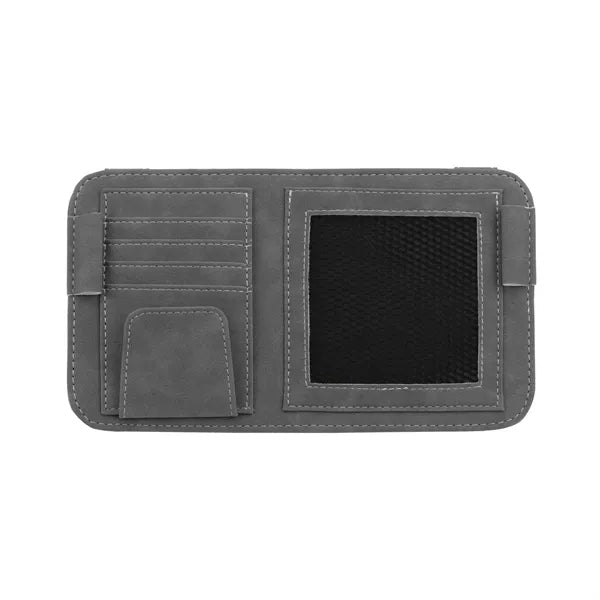 Net Zipper Car Sun Visor Organizer