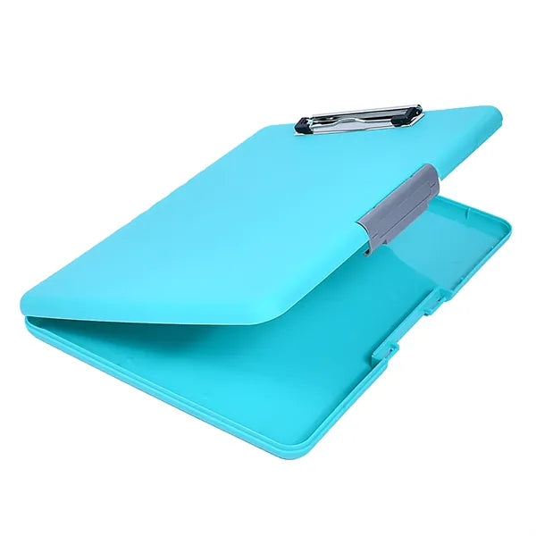 Plastic Storage Clipboard Foldable with Profile Clip